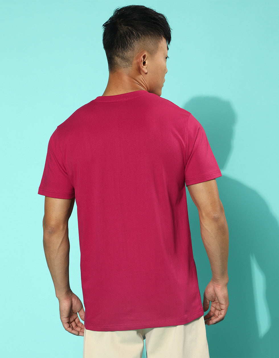 Summer Chill Viva Magenta Regular Front Graphic Printed Tshirt