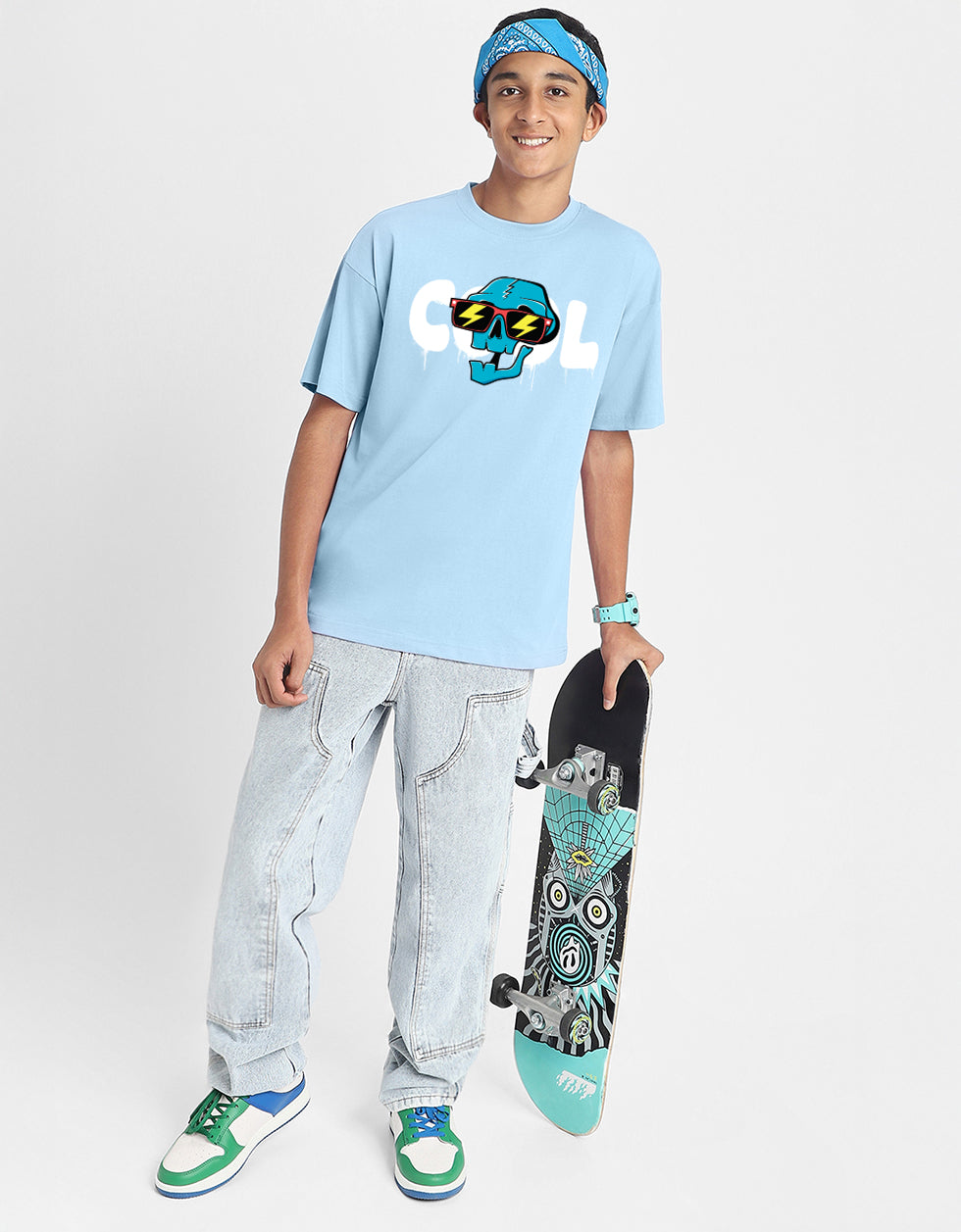 Cool Dutch Canal Oversized Graphic Printed Boys T-shirt