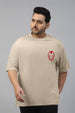 Ironman Swanwhite Graphic Printed Plus Size T-shirt
