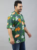 Green Palm leaf Floral Plus Size All Over Printed Regular Tshirt