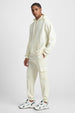 Marsh Mellow Plain Men's Winter Co-ord Set With Hoodie