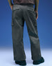 Grey Woven Relaxed Fit High-Rise Exclusive Cargo Pant