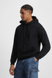 Standout Black Regular Fit Back Printed Hoodie