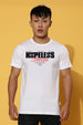 Hopeless White Regular Fit Printed T-shirt