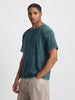 Green Plain Oversized Acid Washed Exclusive T-shirt