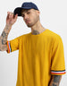 Mustard Tape Oversized Tshirt