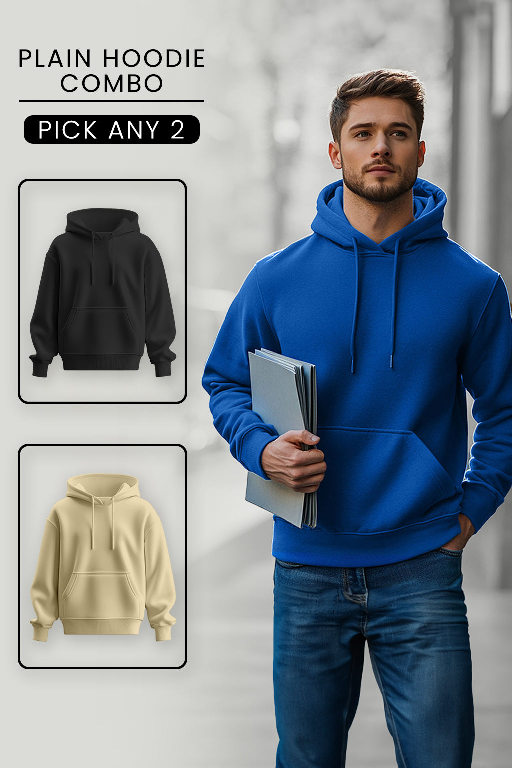 Buy plain hoodies sale