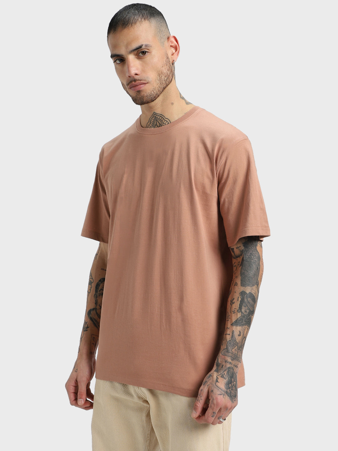 Cork Solid Oversize Tshirt