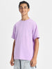 Lilac Solid Oversized Boys T-shirt