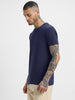 Navy Plain Men's Tshirt