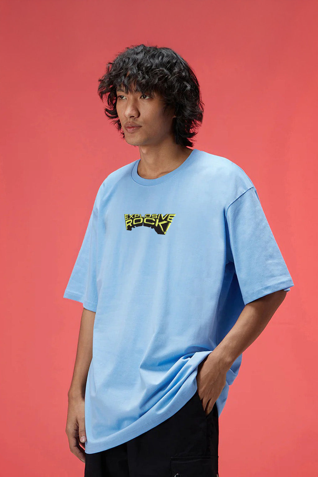 Explosive Dutch Canal Oversized Puff Printed Exclusive T-shirt
