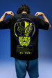 Black Panther Marvel Black Oversized Puff Printed Exclusive T-shirt