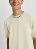 Swanwhite Solid Oversized Boys T-shirt