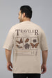 Traveler Swanwhite Graphic Printed Plus Size T-shirt