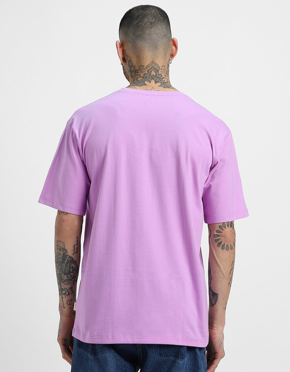 POKER Lilac Oversized Tshirt