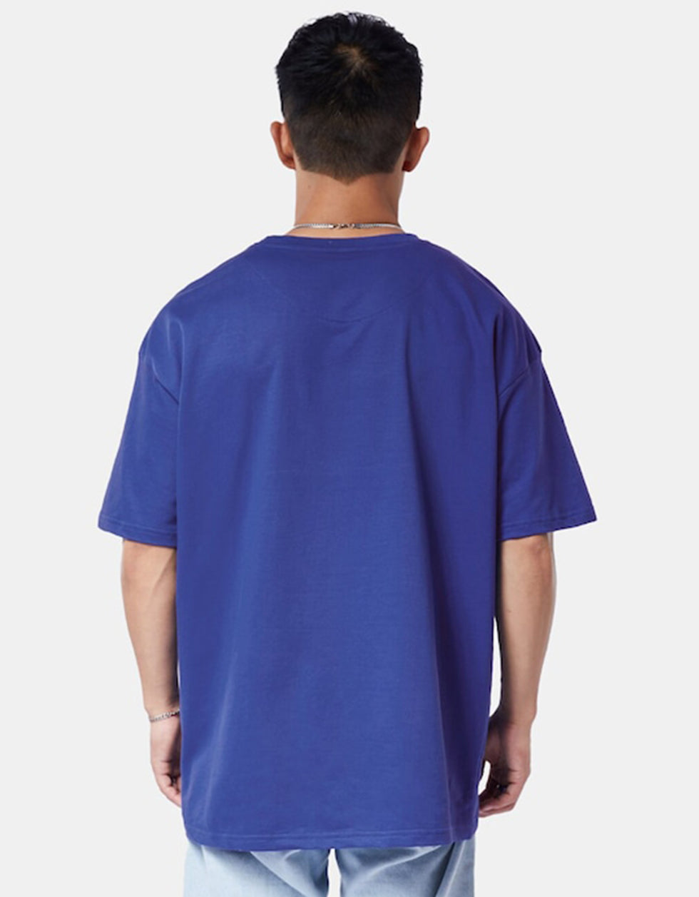 VEIRDO Blue Oversized Tshirt