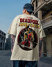 Marvel Into the Deadpool Verse Swanwhite Oversized Deadpool T-Shirt