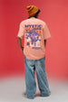 Mystic Rose Water Oversized Puff Printed Exclusive T-shirt