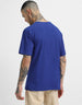 Mind-Open Blue Oversized Graphic Front Printed Tshirt