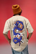 Hallucinogenic Swanwhite Oversized Puff Printed Exclusive T-shirt