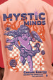 Mystic Rose Water Oversized Puff Printed Exclusive T-shirt