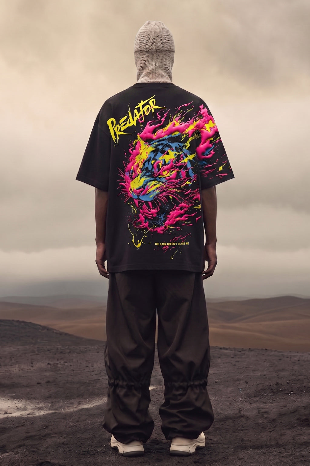 Predator Black 3D Puff Print Exclusive T-shirt Supreme Edition