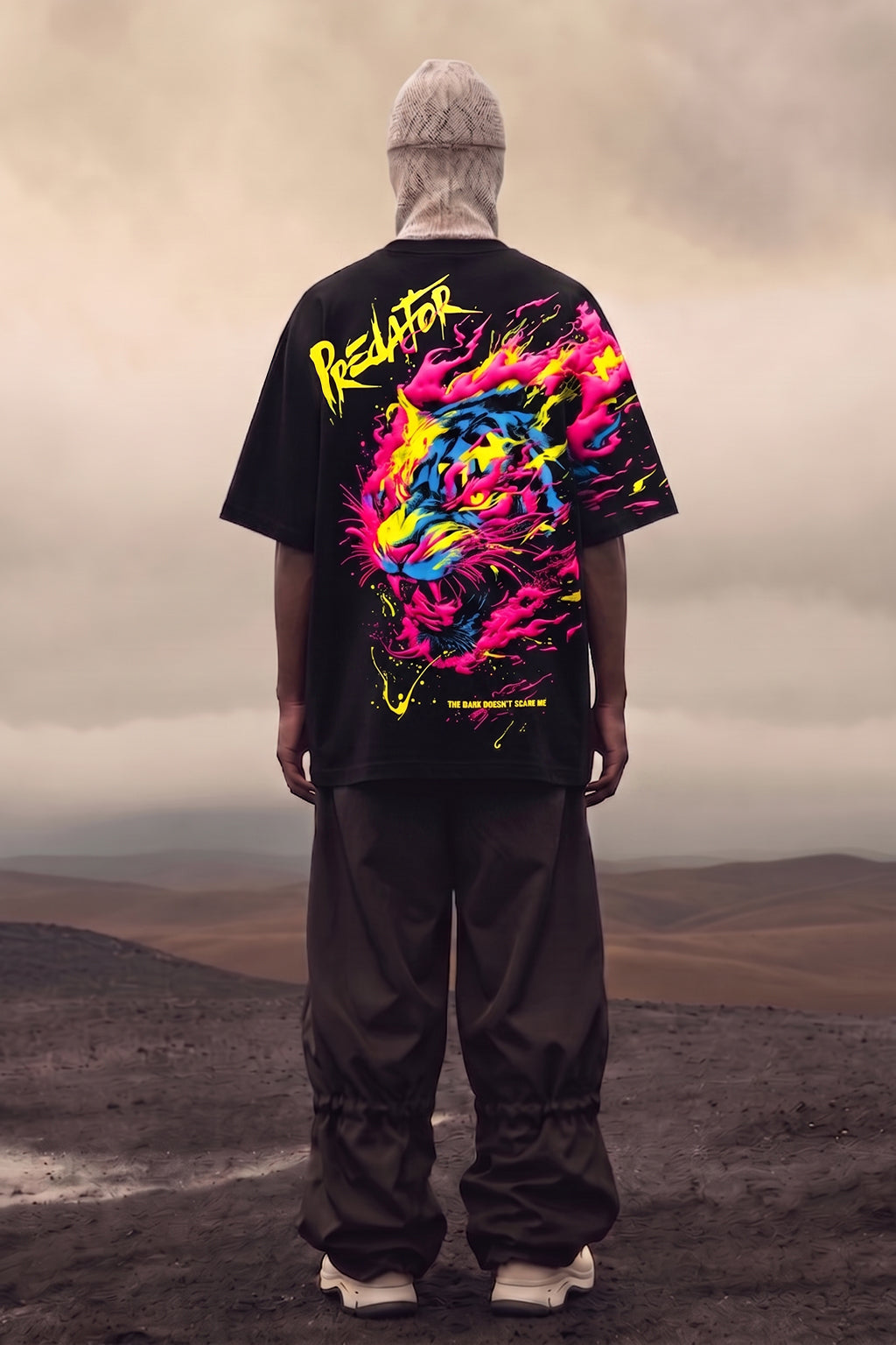 Predator Black 3D Puff Print Exclusive T-shirt Supreme Edition