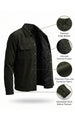 Olive Green 4 Pocket Loose Fit Exclusive Corduroy Jacket