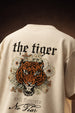 Tiger Swanwhite Plus Size Printed Exclusive T-Shirt