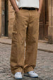 Khaki 8 Pocket Woven Baggy Fit Exclusive Cargo Pant