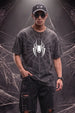 SpiderVerse Webline Black Acid Washed T-Shirt Supreme Edition