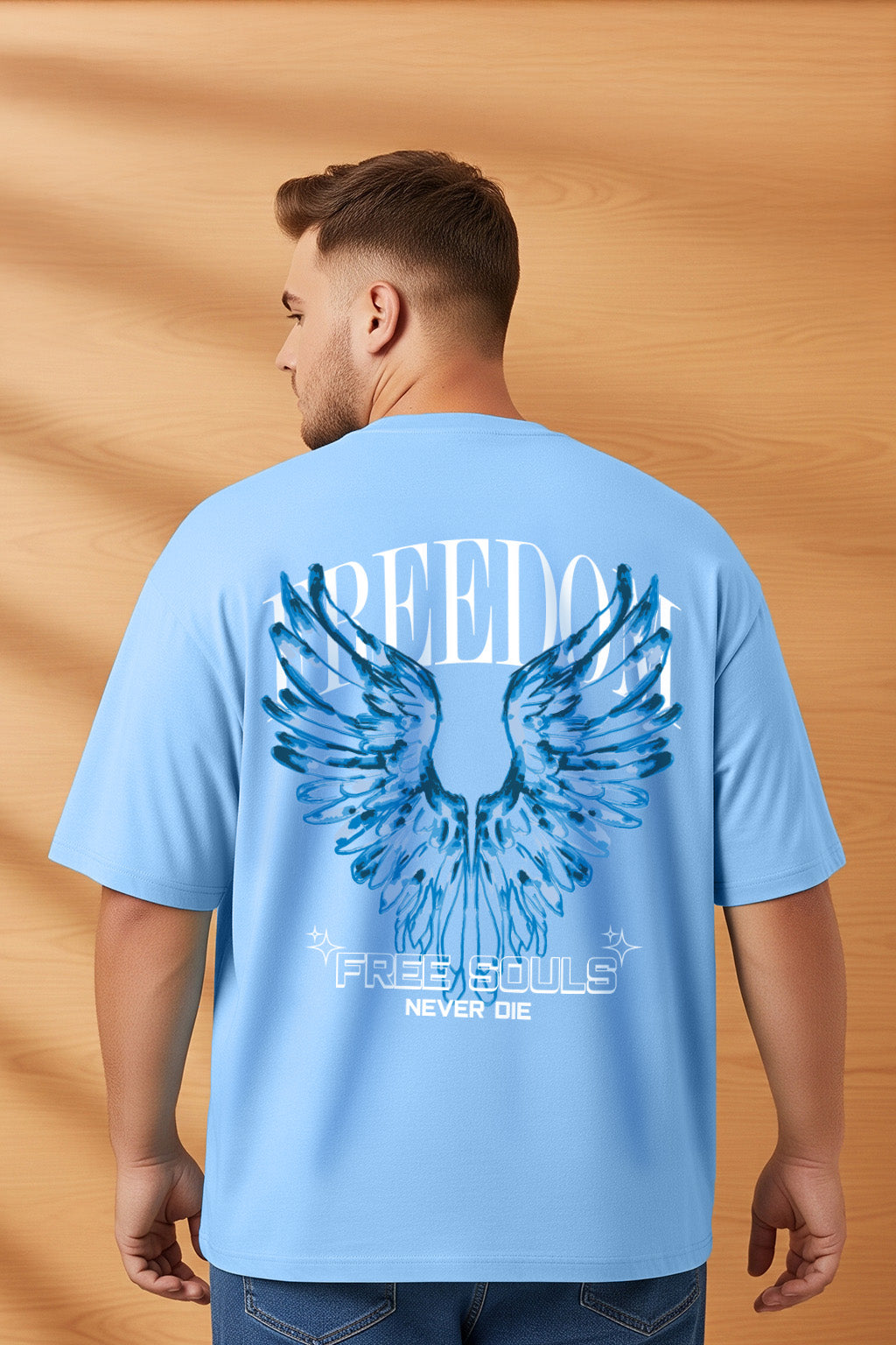 Freedom Dutch Canal Graphic Printed Plus Size T-shirt
