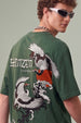 Shinzen Olive Back Printed Exclusive T-shirt Supreme Edition