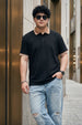 Black Plus Size Polo T-shirt