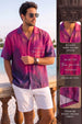 Midnight Tie-Dye Pink All Over Print Oversized Exclusive Shirt
