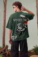 Shinzen Olive Back Printed Exclusive T-shirt Supreme Edition