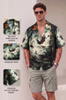 Shadow Tide Black All Over Print Oversized Exclusive Shirt
