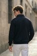 Veirdo Original Black Oversized Full Sleeve Printed Exclusive Polo T-shirt