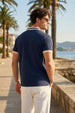 Limitless Navy Regular Fit Exclusive Polo T-Shirt