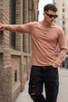 Henley Cork Solid T-shirt