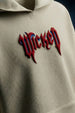 Wicked Soul Marshmallow Oversized Puff Printed Exclusive Hoodie