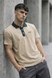 Swanwhite Contrast Collar Economic Regular Fit Pique Polo
