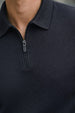 Fortec Plain Black Oversized Full Sleeve Exclusive Polo T-shirt