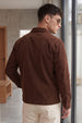 Chocolate Brown 4 Pocket Loose Fit Exclusive Corduroy Jacket