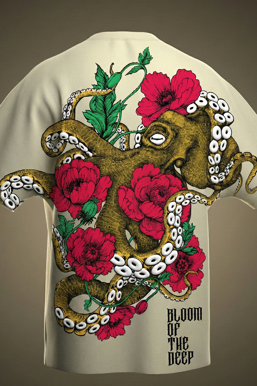 Octopus Swanwhite 3D Puff Print Exclusive T-shirt Supreme Edition