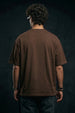 Veirdo Brown Silicon Printed Exclusive T-shirt Supreme Edition