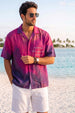 Midnight Tie-Dye Pink All Over Print Oversized Exclusive Shirt