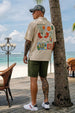 Good Vibes Swanwhite Oversized Printed Exclusive Shirt