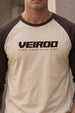 Veirdo Brown & Swanwhite Raglan Full Sleeve Printed T-shirt