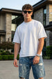 White Plain Oversized T-shirt